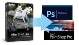 Corel AfterShot Pro - integration with photo editors