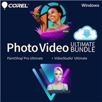 תוכנת Corel Photo Video Editor Bundle Ultimate Full License - PaintShop Ultimate AND VideoStudio Ultimate