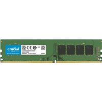 זיכרון למחשב נייח Crucial Basics DIMM 16GB DDR4 2666Mhz CB16GU2666