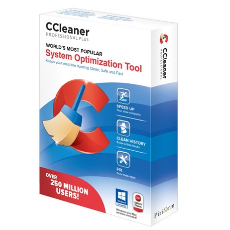 CCleaner Professional Plus For 5 Users - 1 Year License