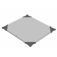 משטח למדפסת תלת מימד Ultimaker Print table Glass UM2/UM3/S3