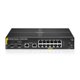 מתג Aruba 6000 12-Port Gigabit PoE+ Compliant Managed Network Switch with SFP R8N89A