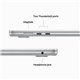 מחשב נייד Apple MacBook Air 15 inch Apple M2 MQKP3HB/A