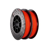 חומר גלם למדפסת תלת מימד Tiertime Up PLA Scarlet Orange 2x 500gr 1.75mm