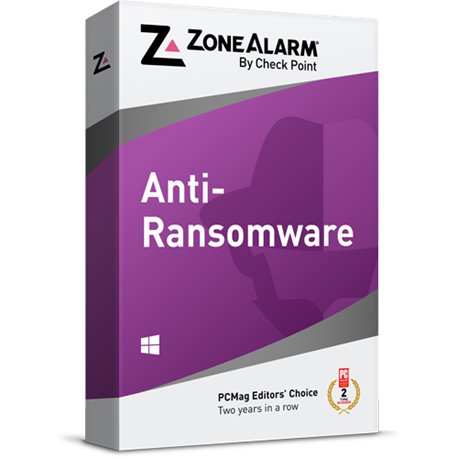 הגנה נגד תוכנות כופר ZoneAlarm Anti-Ransomware - 1 PC - 2 Years