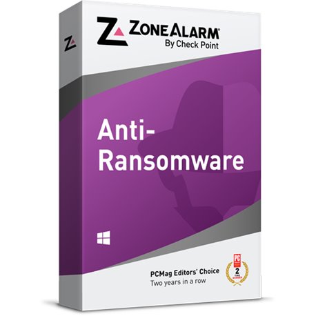 הגנה נגד תוכנות כופר ZoneAlarm Anti-Ransomware - 1 PC - 1 Year