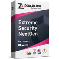 חבילת הגנה מלאה למחשב ZoneAlarm Extreme Security NextGen - 5 Devices - 2 Years