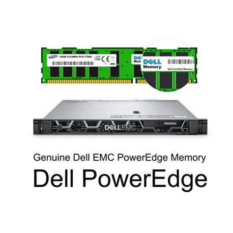זיכרון לשרת Dell 16GB RDIMM 3200MT/s Dual Rank