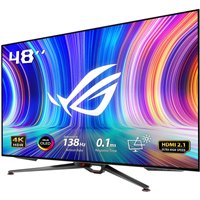 מסך מחשב Asus ROG Swift OLED PG48UQ 48 inch 4K UHD Gaming Monitor - OLED