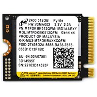 דיסק קשיח Micron 2400 512GB NVMe M.2 2230 Non-SED Client SSD MTFDKBK512QFM-1BD1AABY