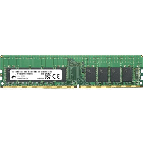 זיכרון לשרת Micron DDR4 ECC UDIMM 16GB 1Rx8 3200 CL22 (DID) MTA9ASF2G72AZ-3G2R