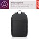 תיק גב למחשב נייד Lenovo 15.6 inch Laptop Casual Backpack B210 Black GX40Q17225