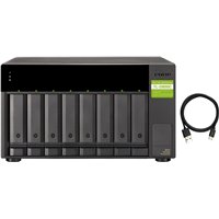 שרת אחסון NAS ללא כוננים QNAP TL-D800C 8-Bay JBOD Enclosure TL-D800C