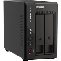 שרת אחסון NAS ללא כוננים QNAP TS-253E 2-Bay NAS Enclosure TS-253E-8G
