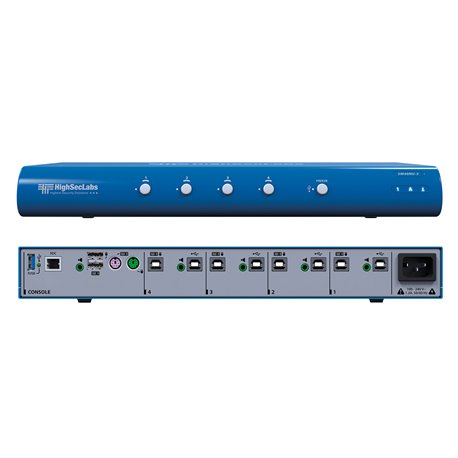 HSL SM40NU-3 Secure 4-Port KVM Switch CPN10307