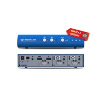 HSL SK21PH-4 Secure 2-Ports DP / HDMI 4K 60HZ KVM Switch CPN19474