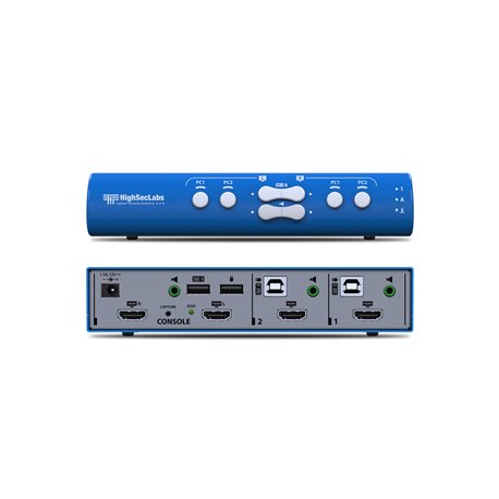 HSL SX22H-M Secure 4-Port KVM Switch CPN15198
