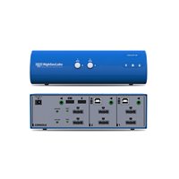 HSL DK22P-M Secure 2-Port DP to DP Video DH KVM Switch CPN15195