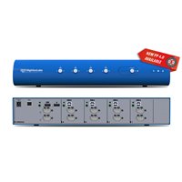 HSL DK42PH-4 Secure 4-Ports DH DP/HDMI to DP/HDMI 4K 60Hz Video KVM Switch CPN19477