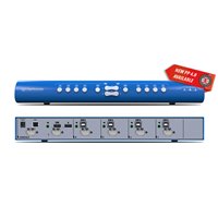 HSL SX42PH-4 Secure SH Mini-Matrix KVM 4-Port DP/HDMI to DP/HDMI video CPN19452