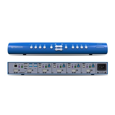 HSL SX42PHU-N 4P to 2P DP/HDMI Video KVM Mini-Matrix CPN27759