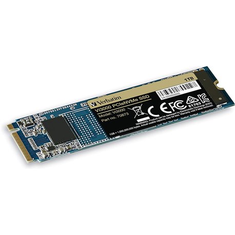 דיסק קשיח Verbatim 1TB Vi3000 M.2 NVMe PCIe Internal SSD