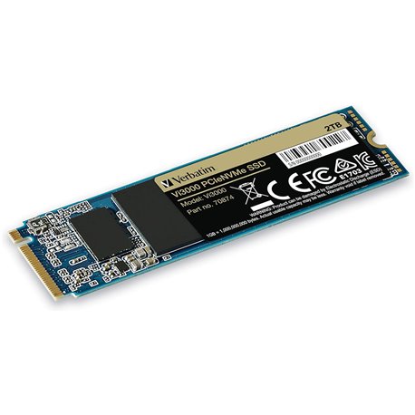דיסק קשיח Verbatim 2TB Vi3000 M.2 NVMe PCIe Internal SSD