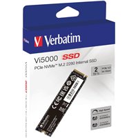 דיסק קשיח Verbatim VI5000 PCIE4 NVME M.2 SSD 2TB 31827