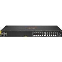 Aruba 6100 24-Port PoE+ Compliant Gigabit Managed Network Switch with SFP+ JL677A