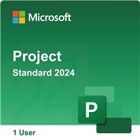 תוכנת מיקרוסופט פרוג'קט Microsoft Project Standard 2024 All Lng Retail **ESD** EP2-07057