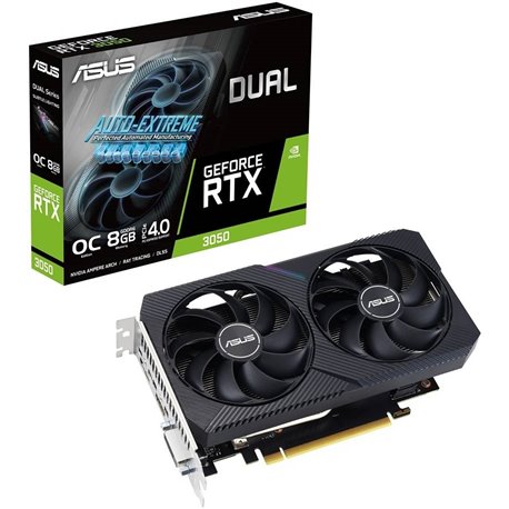 כרטיס מסך Asus NVIDIA GeForce RTX 3050 8GB GDDR6 90YV0GH6-M0NA00