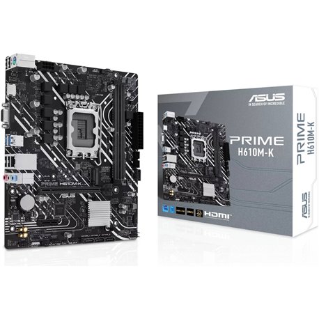לוח אם Asus Prime H610M-K Intel H610 LGA 1700 micro ATX Motherboard 90MB1GA0-M0EAY0