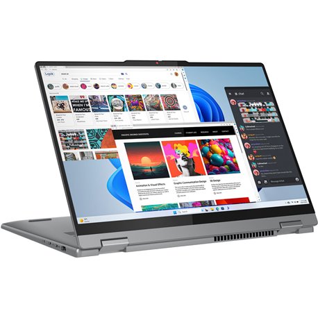 מחשב נייד Lenovo IdeaPad 5 2-in-1 - Core i7 - 16GB - 512GB SSD - 14 inch - Intel Graphics - Win 11 - 83KX0024IV