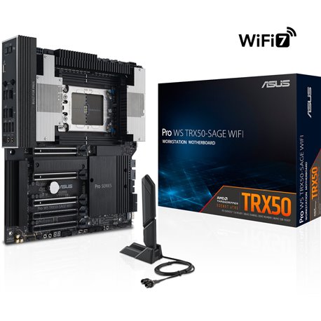 לוח אם Asus Pro WS TRX50-SAGE WIFI AMD TRX50 Socket sTR5 SSI CEB 90MB1FZ0-M0EAY0