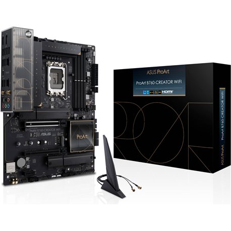 לוח אם Asus PROART B760-CREATOR WIFI Intel B760 LGA 1700 ATX 90MB1FY0-M1EAY0