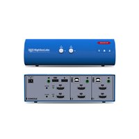 HSL DK22H-M Matzov Secure DH KVM Switch 2-Port - 4K HDMI video - PP 3.0 + cables - CPN15197