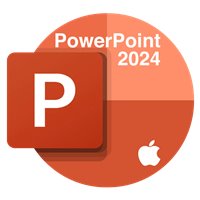 תוכנת מיקרוסופט פאוורפוינט למחשבי מק - Microsoft PowerPoint for Mac 2024 LTSC License - DG7GMGF0PN460002