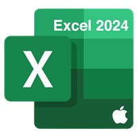 תוכנת מיקרוסופט אקסל למחשבי מק - Microsoft Excel for Mac 2024 LTSC License - DG7GMGF0PN5G0001