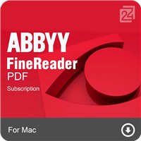 ABBYY FineReader PDF for Mac - single User License - 1 year subscription