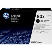 טונר מקורי למדפסת HP 87X 2-pack High Yield Black Original LaserJet Toner Cartridges CF287XD