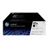 זוג טונרים מקורי למדפסת HP 85A 2-pack Black Original LaserJet Toner Cartridges CE285AF