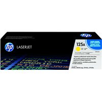 טונר מקורי למדפסת HP 125A Yellow Original LaserJet Toner Cartridge CB542A