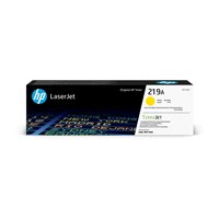 טונר מקורי למדפסת HP 219A Yellow Original LaserJet Toner Cartridge W2192A