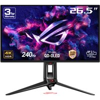 מסך מחשב גיימינג Asus ROG Swift OLED PG27UCDM - 27 inch Gaming Monitor - 4K HDR - 90LM0B30-B01971