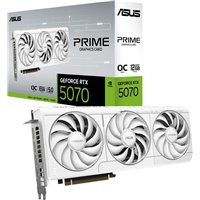 כרטיס מסך ASUS PRIME GeForce RTX 5070 12GB White OC Edition 12GB GDDR7 - 90YV0M19-M0NA00