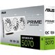כרטיס מסך ASUS PRIME GeForce RTX 5070 12GB White OC Edition 12GB GDDR7 - 90YV0M19-M0NA00