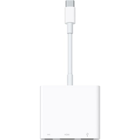 מתאם מקורי אפל Apple USB-C Digital AV Multiport Adapter MW5M3ZM/A
