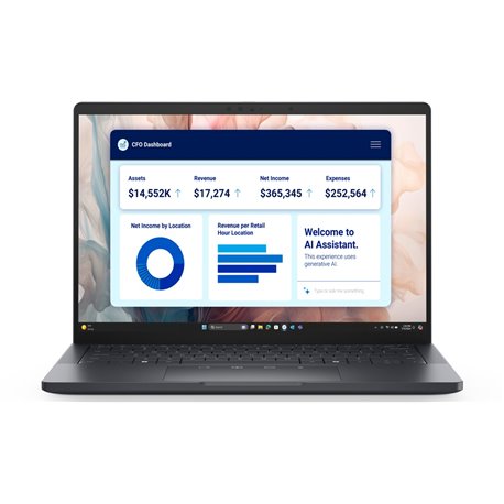 מחשב נייד Dell Pro 13 Premium - Core Ultra 7 - 32GB - 1TB SSD - 13.3 inch - Touch - Intel Arc - Win 11 Pro - PA13250-7519