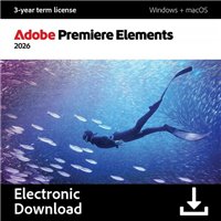 Adobe Premiere Elements 2026 - EDU - Term License - Named License - 1 Year - 30012494CB01A12