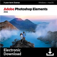 Adobe Photoshop Elements 2026 - COMM - Term License - 1 User - 1 Year - 30012459CA01A12